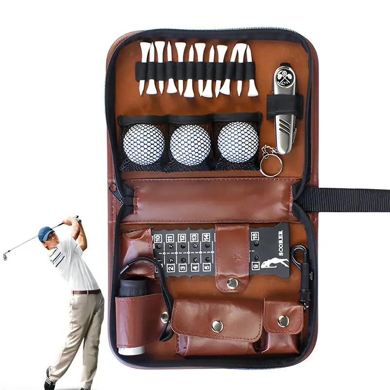 Сумка для хранения снаряжения для гольфа, Многофункциональная сумка для хранения набора для гольфа, снаряжения для гольфа, аксессуаров для хранения на День рождения отца