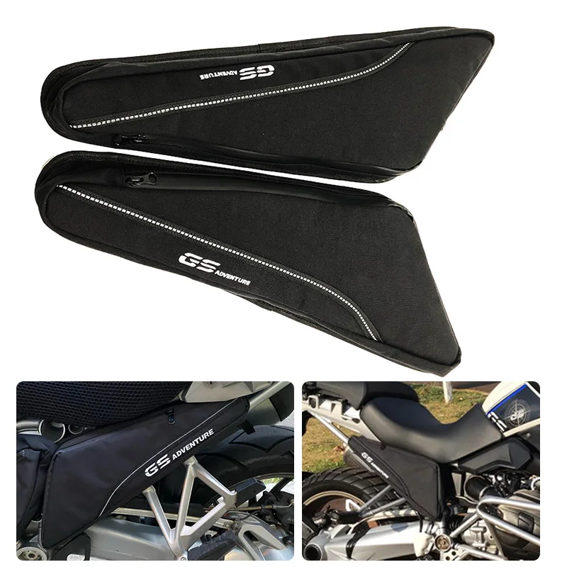 Для BMW R1200GS R1250GS LC ADV 2014-2023 2022 Водонепроницаемая сумка для инструментов для ремонта мотоциклов Рамка Треугольный пакет Toolbox