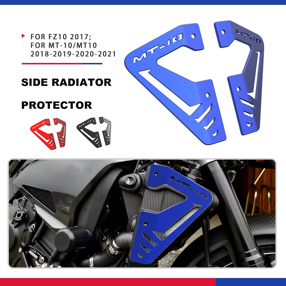 Боковая защитная накладка радиатора для YAMAHA MT10 MT-10 MT 10 FZ-10 2015 2016 2017 2018 2019 2020 Аксессуары для мотоциклов