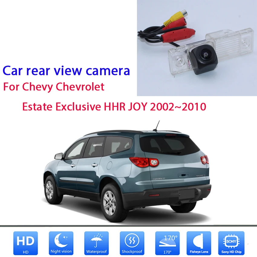 Камера заднего вида автомобиля, Парковочная камера заднего вида HD Ночного видения для Chevy Chevrolet Estate Exclusive HHR JOY 2002 ~ 2008 2009 2010