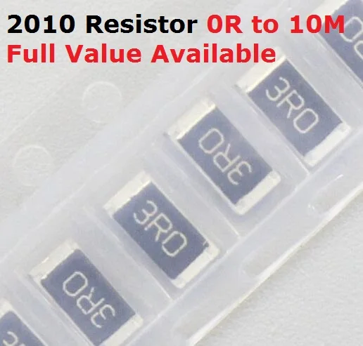 100 шт./лот SMD Чип 2010 Резистор 13K/15K/16K/18K/20K/Ом 5% Сопротивление 13/15/16/18/20/K Резисторы Бесплатная доставка