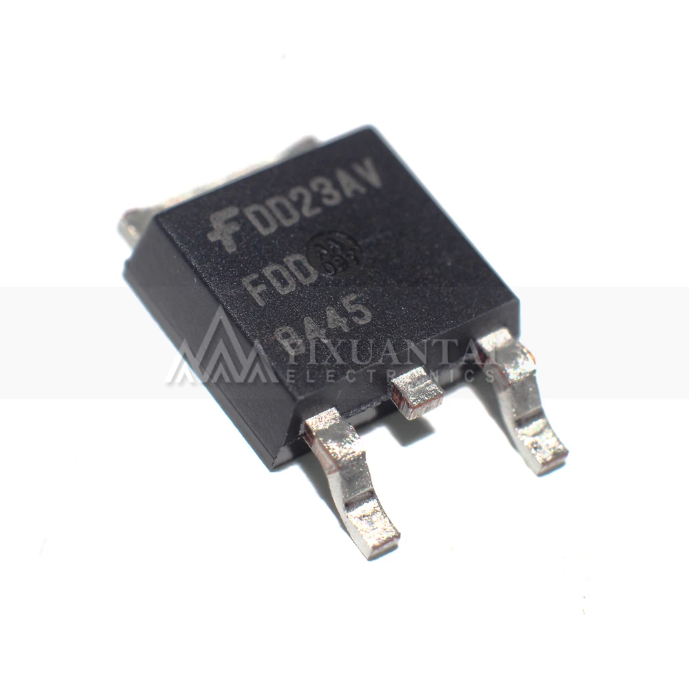 10 шт./ЛОТ НОВАЯ оригинальная маркировка FDD8445: FDD 8445 Trans MOSFET N-CH 40V 50A 3-контактный (2 + язычка) DPAK T/R TO-252 TO252