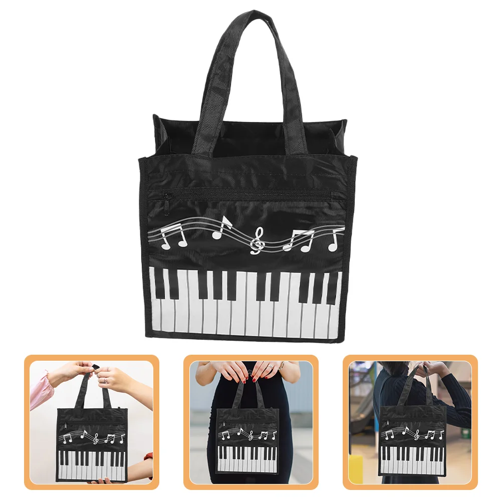 2 шт. сумки для нот портативные сумки для хранения Сумки в музыкальном стиле Эстетические сумки-тоут