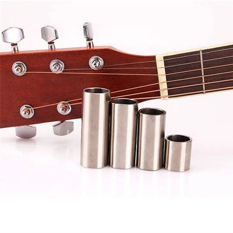 Гитарный Слайд-Бар Из Нержавеющей Стали Металлические Пальцевые Слайды Для Гитарных Струнных Инструментов Гитарные Аксессуары