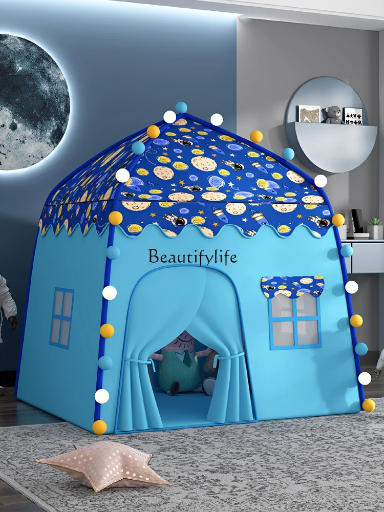 Палатка Крытый Маленький Домик Замок Игровой Игрушечный Домик Для Совместного Проживания В Комнате Спальный Артефакт