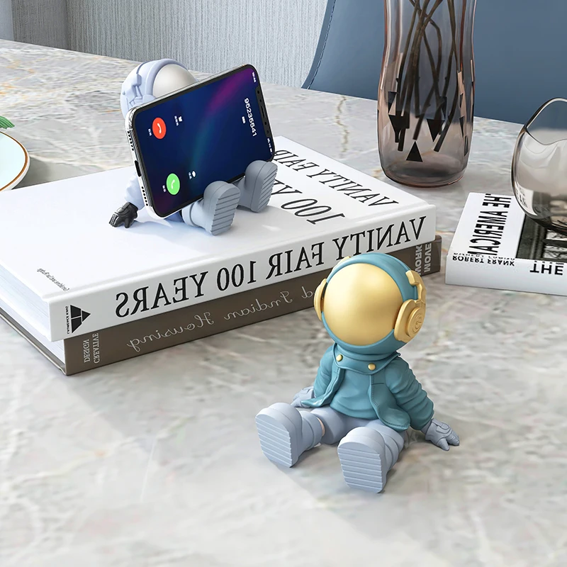 Держатель для планшета Astronaut, мобильного телефона для iPad и iPhone, украшение рабочего стола компьютера в кабинете, подарок на день рождения