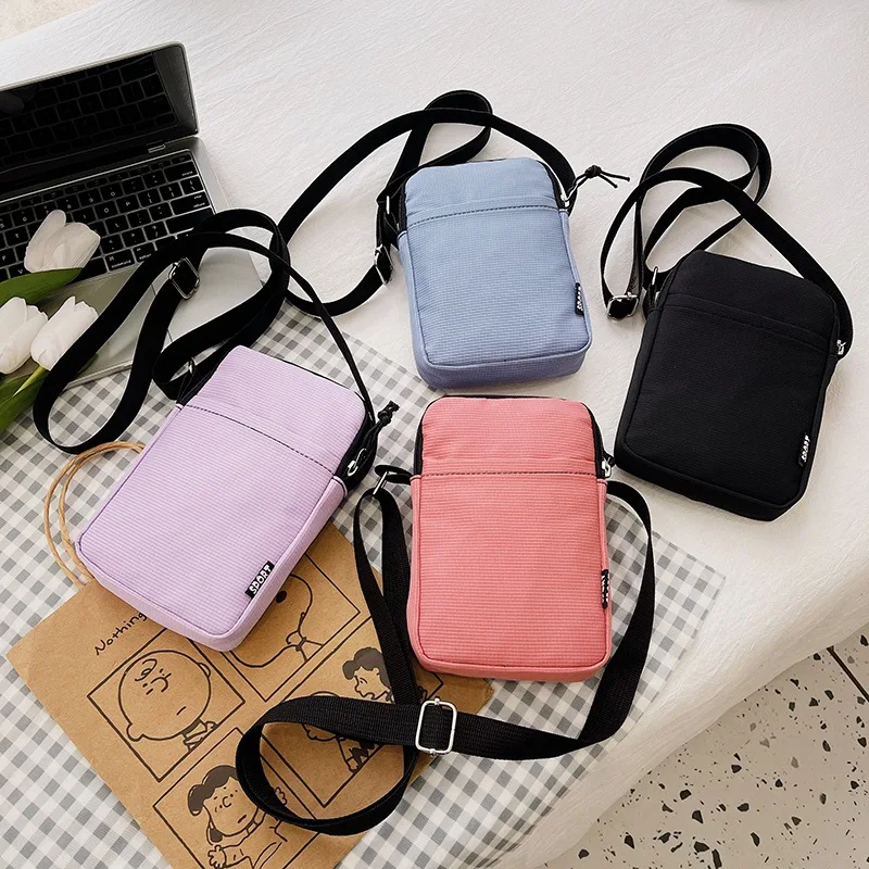 Новая модная сумка для мобильного телефона, женская сумка-мессенджер, универсальная мини-сумка через плечо, кошелек для монет на шее, вертикальная сумка