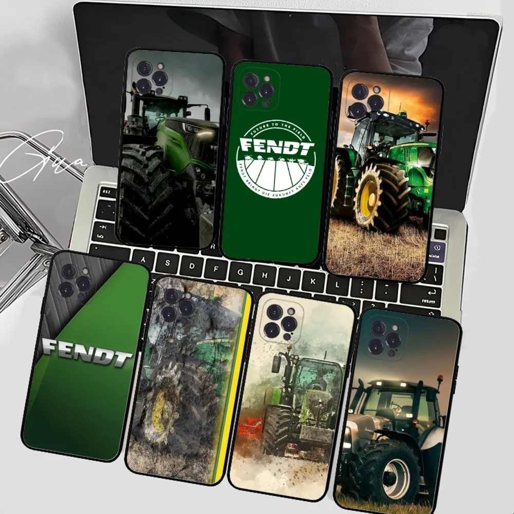 Чехол для телефона Tractor Fendts для iPhone 14 11 12 13 Mini Pro XS Max Cover 6 7 8 Plus X XR SE 2020 Funda Shell