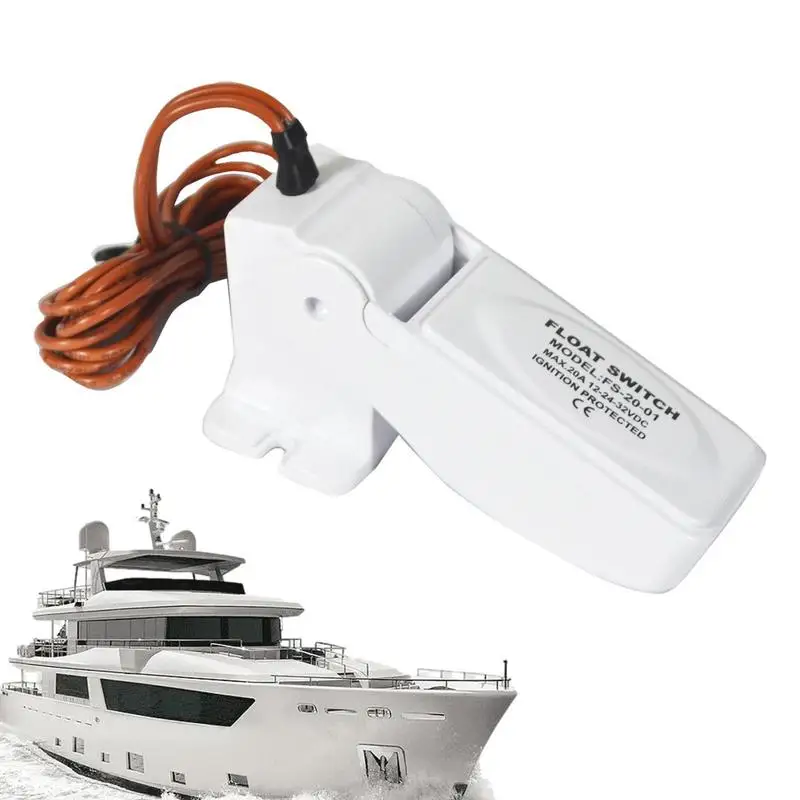Автоматический трюмный насос 12 В, Погружной насос для лодки, Морской поплавковый выключатель, регулятор уровня воды, Датчик расхода, Трюмный выключатель.