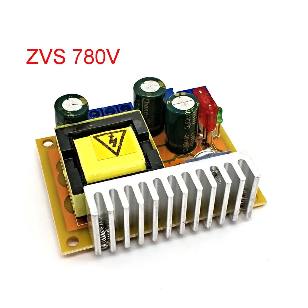 НОВЫЙ высоковольтный конденсатор постоянного тока, заряжающий модуль ZVS boost, пистолеты 45-390 В, Регулируемый регулятор 780 В, одиночный выход