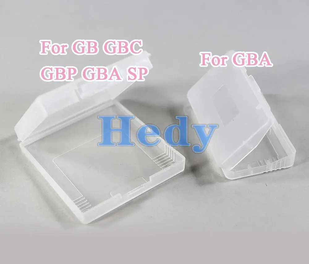 150ШТ для Gameboy Advance Коробка для игровых картриджей Прозрачный Пластиковый футляр для хранения для Nintendo GB GBC GBP GBA SP