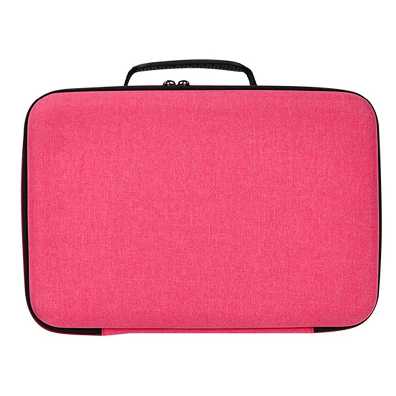 Сумка для хранения фена, 1 шт., переносная сумка для хранения EVA, розово-красная для органайзера Dyson HD08