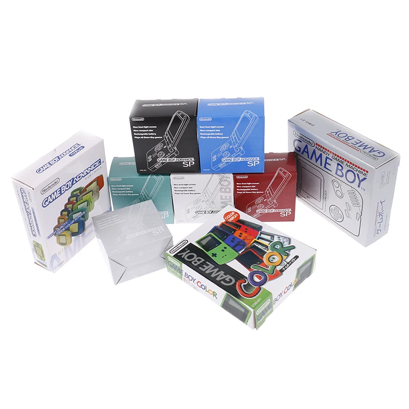 1ШТ для Игровой консоли GBA/GBC/GBA SP/GB DMG Новая Упаковочная Коробка Коробка для Gameboy Advance Новая Упаковочная защитная коробка