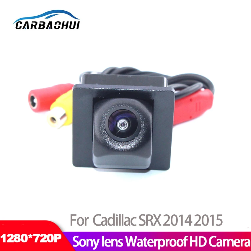 Объектив Fisheye MCCD, камера заднего вида ночного видения Starlight, Водонепроницаемая высококачественная RCA для Cadillac SRX 2014 2015
