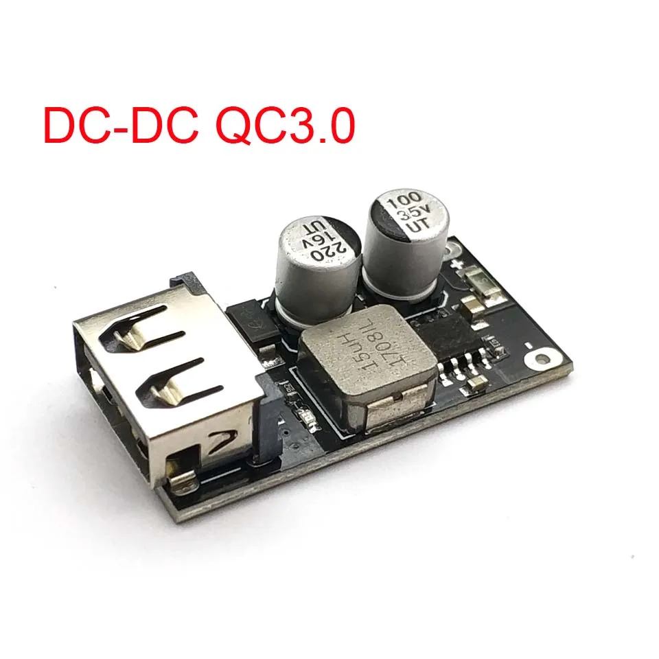 DC-DC Понижающий преобразователь Зарядный Модуль USB 6-32 В 9 В 12 В 24 В в QC3.0 QC2.0 Быстрое Зарядное устройство 3 В 5 В 12 В Печатная плата