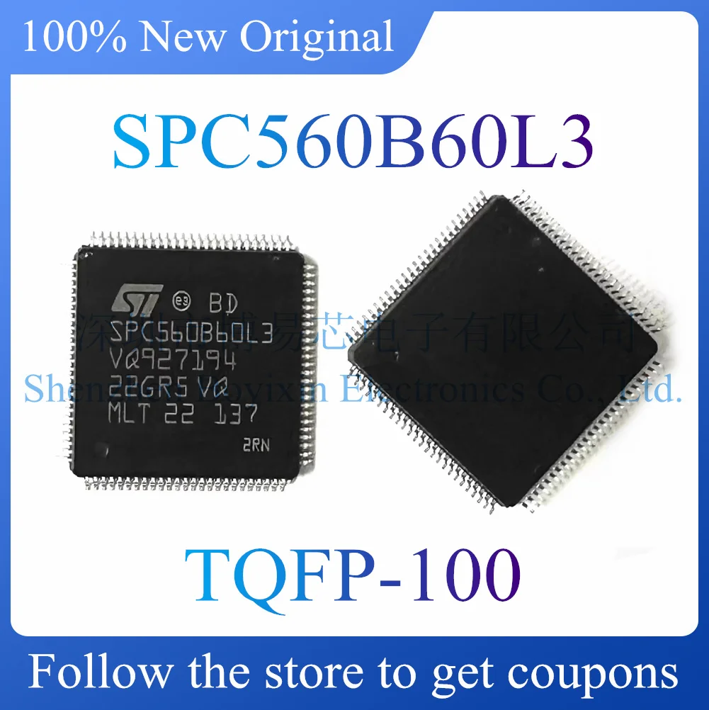 Новый SPC560B60L3. Оригинальный автомобильный процессор с чипом. Упаковка TQFP-100