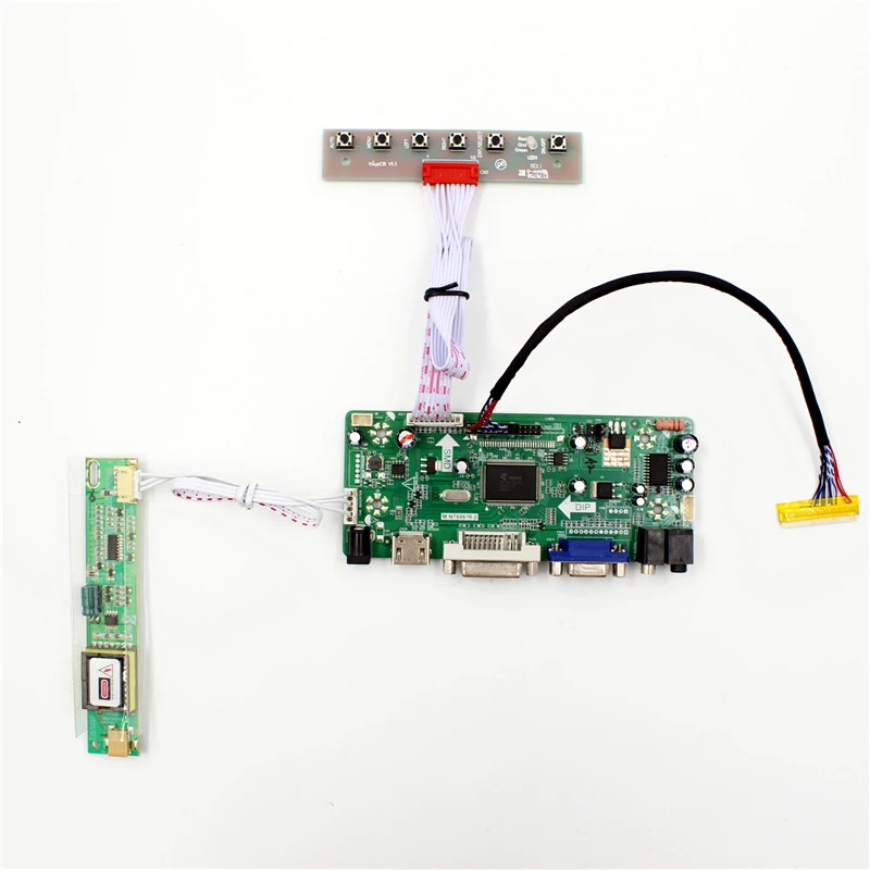 VGA DVI Аудио ЖК-плата контроллера, совместимая с HDMI для 1280x800 LQ154K1LB1B LP154WX4 TLC4 B154EW01 LTN154X3 L03 для Raspberry Pi