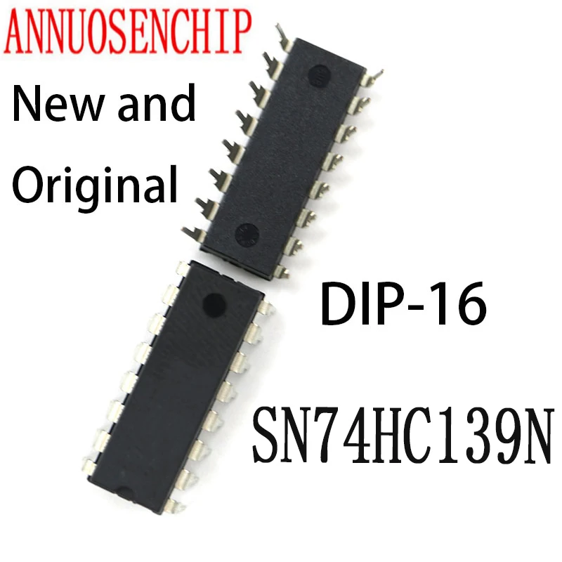 10ШТ Новый и Оригинальный DIP16 SN74HC139 DIP 74HC139N 74HC139 DIP-16 IC SN74HC139N