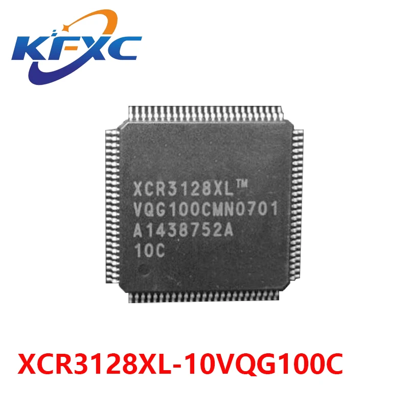 Программируемое логическое устройство XCR3128XL-10VQG100C QFP-100, новая оригинальная микросхема IC