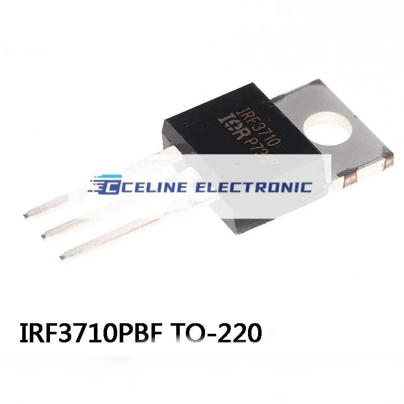 10шт 100% Новый Оригинальный полевой транзистор IRF3710PBF IRF3710 Field Effect Tube MOSFET N 100V/57A TO-220 импортирован На Складе