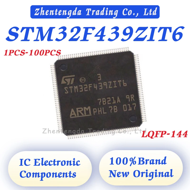 Новый STM32F439ZIT6 STM32F439ZI STM32F439Z STM32F439 STM32F STM32 STM IC MCU чип LQFP-144