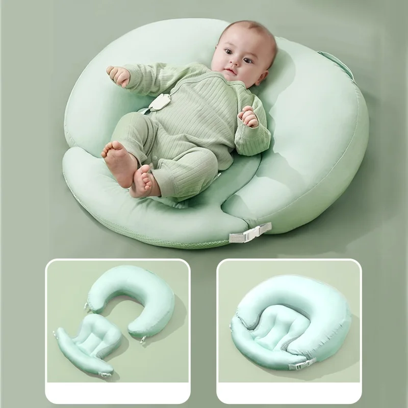 Подушка для грудного вскармливания, поддерживающая ребенка U-образная съемная подушка для кормления беременных для новорожденного, мультяшная милая подушка для кормления