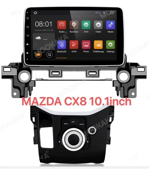 Для MAZDA CX-8 10,1 ДЮЙМОВ Радио Мультимедийный Стереоплеер автомобильный dvdAndroid10 128 Г IPS HD Экран Радио Автомобильный GPS Навигация Аудио Видео