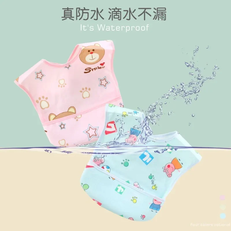Детское полотенце от слюны для младенцев и малышей, непромокаемый и противообрастающий нагрудник, кармашек для риса, молочко от рвоты