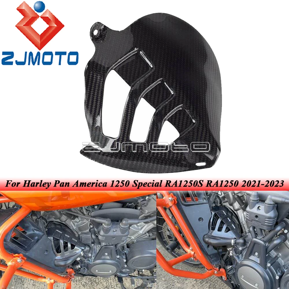 Дефлектор горячего воздуха мотоцикла, теплоизоляционные дефлекторы для Harley Pan America 1250 RA1250 RA1250S 2021 + Теплозащитный экран вытяжного вентилятора