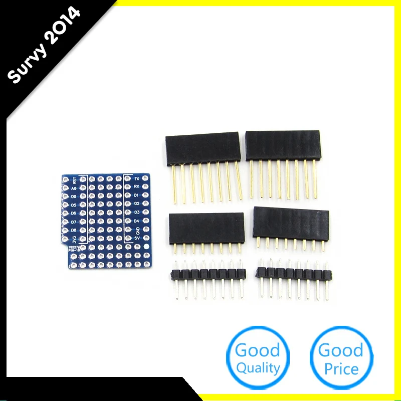 10 Шт. Для Макетной платы WeMos Expansion Shield Pin Литиевая батарея D1 Мини Модуль Для Arduino Совместимый