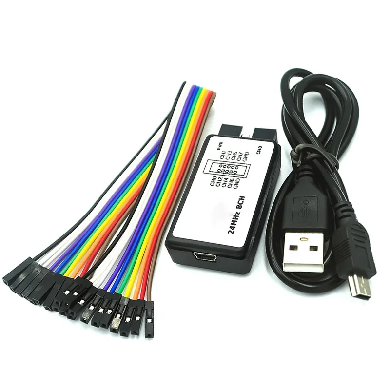 USB-логический анализатор, микроконтроллер для ARM FPGA, отладчик с 24-метровой дискретизацией, 8 каналов