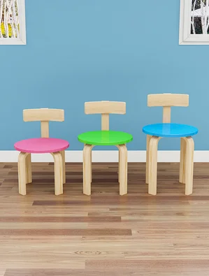 Бесплатная доставка детских стульев со спинками для детского сада разных цветов Примечания к покупке Цвет высота