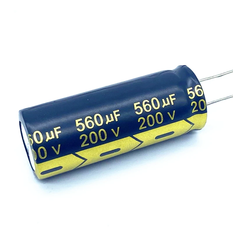 1 шт./лот 200 В 560 МКФ 200 В 560 мкФ алюминиевый электролитический конденсатор размер 18 *50 20%
