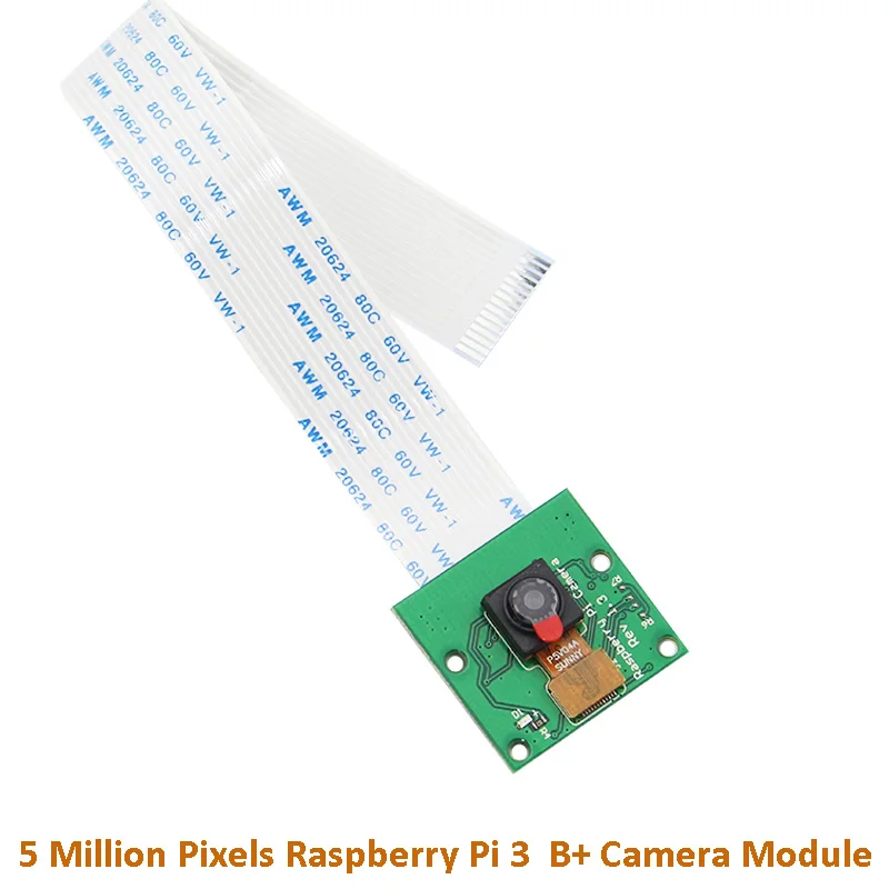 Камера интерфейса Raspberry Pi CSI 5 миллионов пикселей 15 см поддержка гибкого кабеля 3-го поколения b/2 поколения