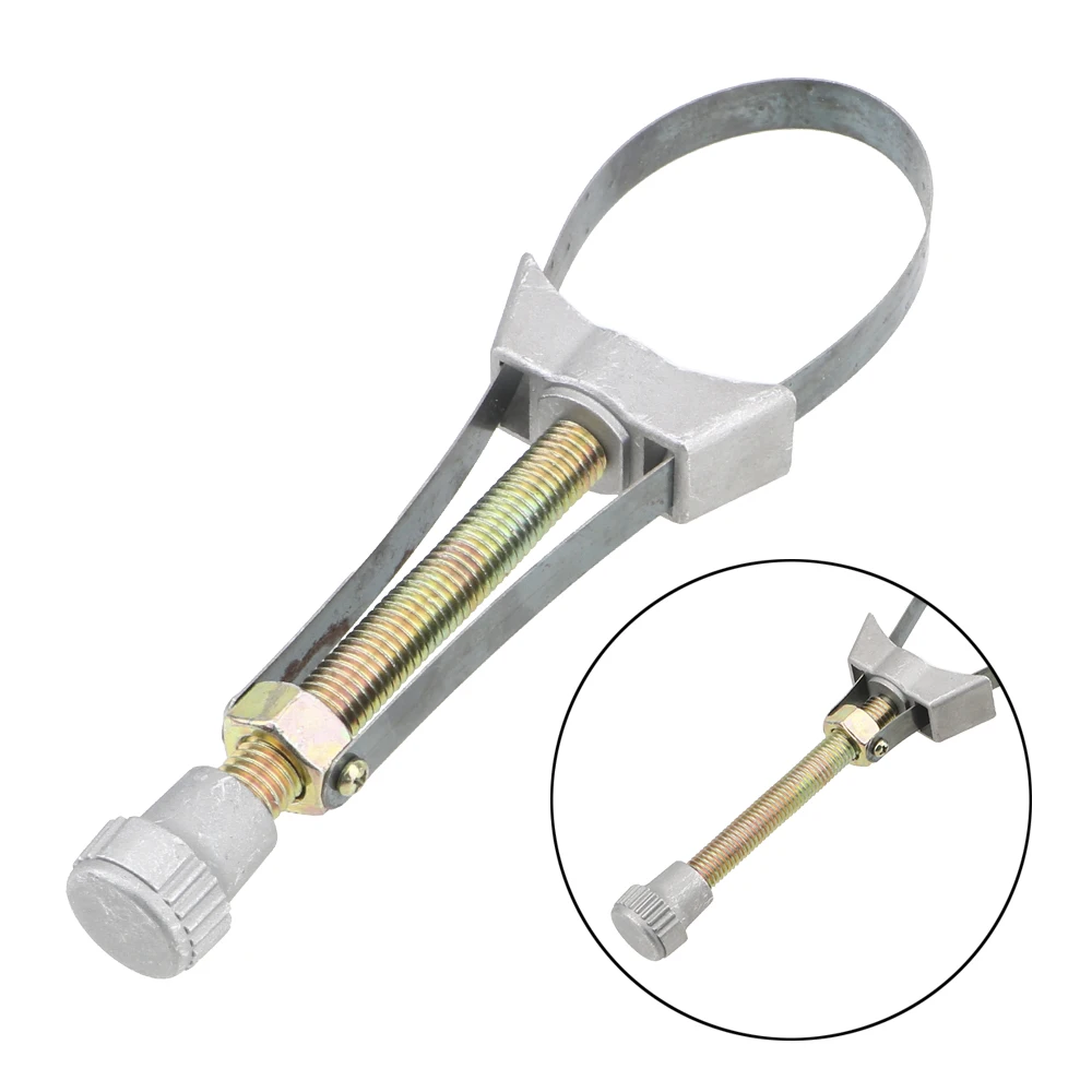 Инструмент для снятия автомобильного Масляного фильтра Ручной Инструмент Со Стальным Ремешком диаметром от 60 мм до 120 мм