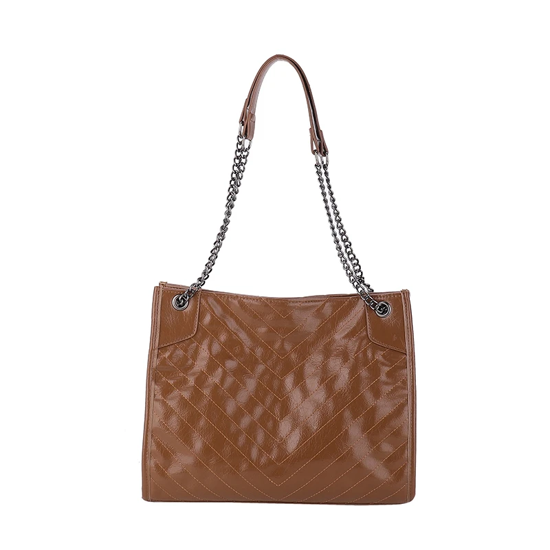 Модная Дизайнерская Женская сумка через плечо из Искусственной Кожи, простые Повседневные Модные сумки-мессенджеры, однотонные Женские сумки-тоут.