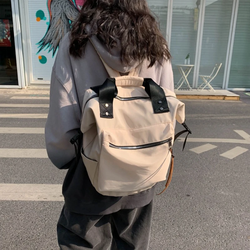 Повседневный нейлоновый рюкзак, женские сумки для книг большой вместимости, сумки для девочек-подростков, студенческая сумка, рюкзак, школьный рюкзак