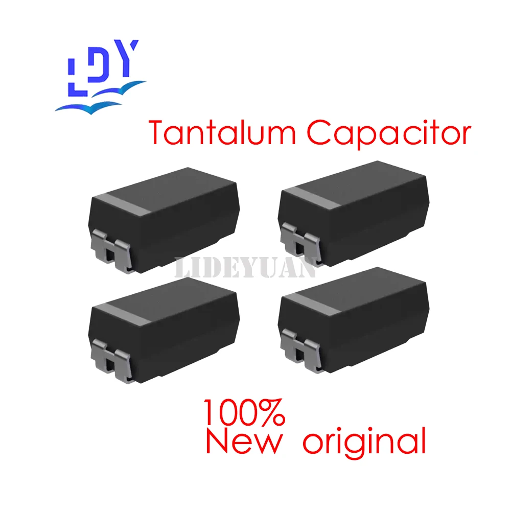 10шт TMCMC0J107MTRF Параметры танталовой емкости Емкость: 100 мкФ Точность: ± 20% Номинальное напряжение: 7 В