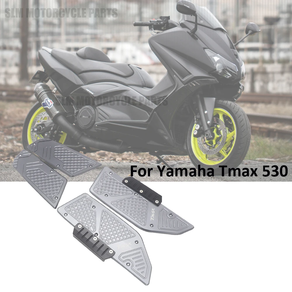 Для Yamaha Tmax 530 Tmax560 2021 2020 2019 2018 2017 Мотоциклетная Передняя и Задняя Подножка Подножка Мотоцикла Педали Подножки