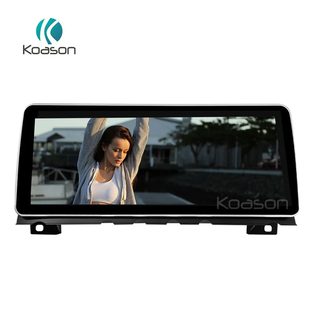 Koason Upgrade Screen Display Android13 12,3-дюймовый GPS-Навигатор 4 + 64G Auto Audio Carplay Для BMW 7 Серии F01 F02 CIC NBT