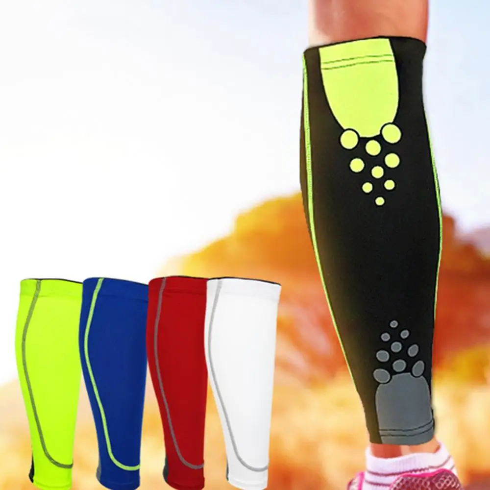 1 Pc Unisex Sport Elastic Compression Anti-slip Calf Leg Brace Support Sleeve Обтягивающий Рукав Голени