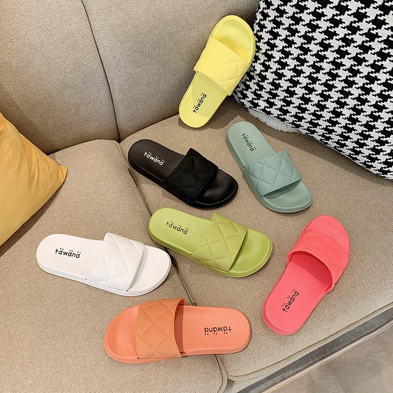 Тапочки Унисекс, Летняя обувь 2022 года, Нескользящие повседневные пляжные сандалии на мягкой подошве, женские и мужские вьетнамки большого размера
